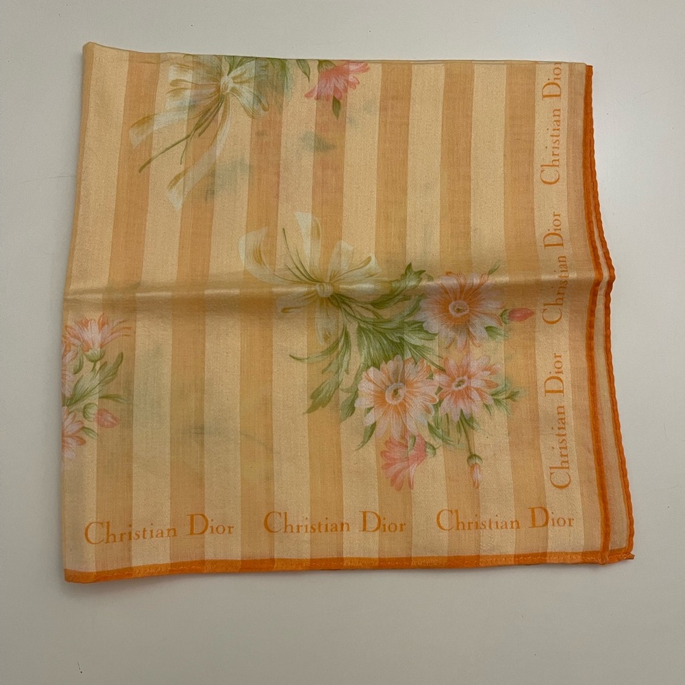 Dior Floral Handkerchief - Picture 7 of 9